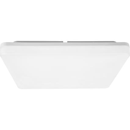 Plafonnier LED RGBW dimmable pour salle de bains, LED 24 W / 230 V, 3000–6500 K, 33 x 33 cm, IP54, blanc, Wi‑Fi