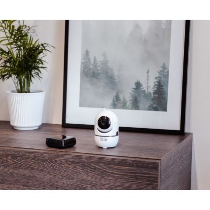 Immax 07701L - Caméra d'intérieur VALL-I NEO LITE Smart P/T HD 2MP 1080p, Wi-Fi Tuya
