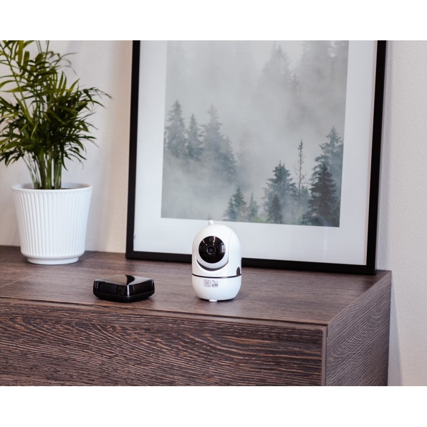 Immax 07701L - Caméra d'intérieur VALL-I NEO LITE Smart P/T HD 2MP 1080p, Wi-Fi Tuya
