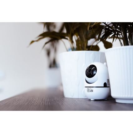 Immax 07701L - Caméra d'intérieur VALL-I NEO LITE Smart P/T HD 2MP 1080p, Wi-Fi Tuya