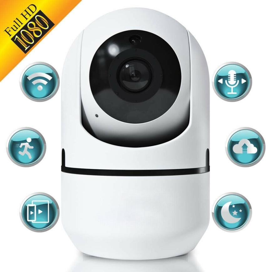 Immax 07701L - Caméra d'intérieur VALL-I NEO LITE Smart P/T HD 2MP 1080p, Wi-Fi Tuya