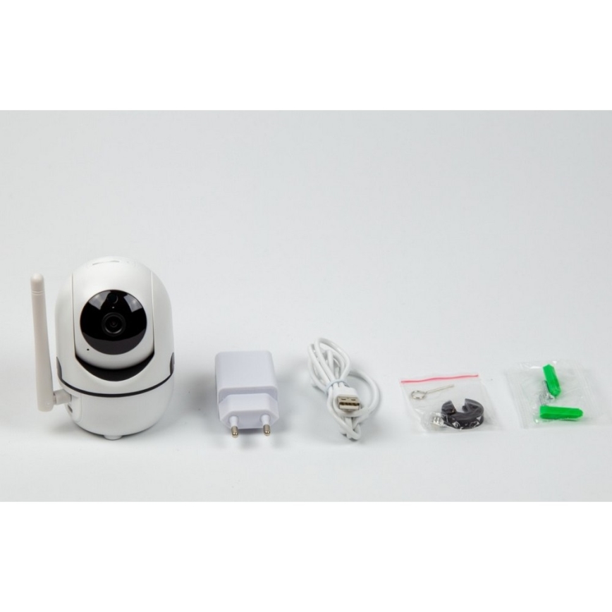 Immax 07701L - Caméra d'intérieur VALL-I NEO LITE Smart P/T HD 2MP 1080p, Wi-Fi Tuya