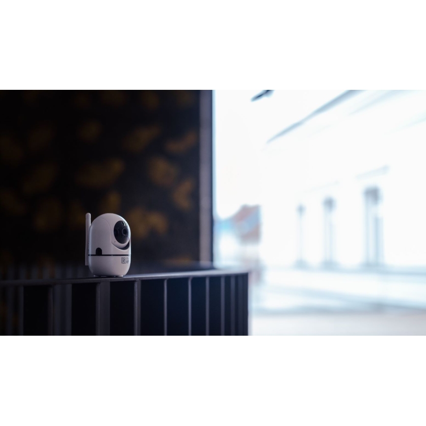Immax 07701L - Caméra d'intérieur VALL-I NEO LITE Smart P/T HD 2MP 1080p, Wi-Fi Tuya