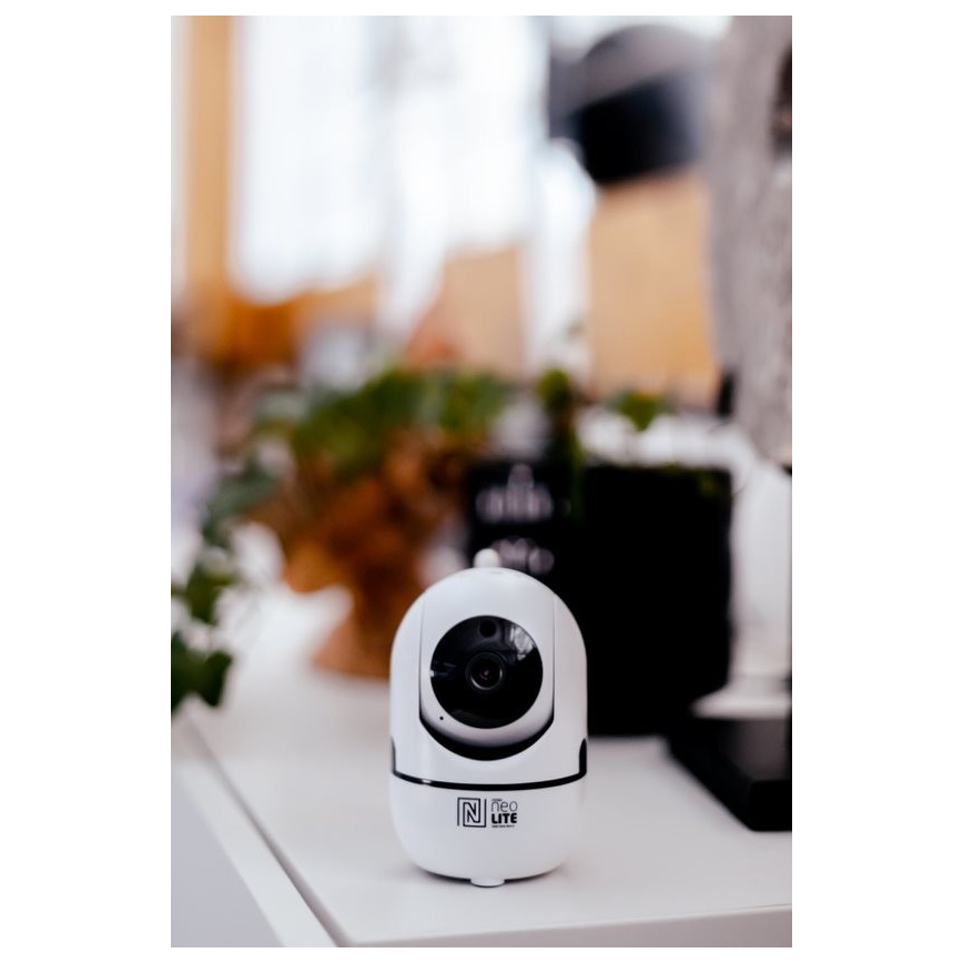 Immax 07701L - Caméra d'intérieur VALL-I NEO LITE Smart P/T HD 2MP 1080p, Wi-Fi Tuya