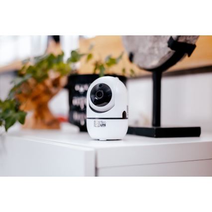 Immax 07701L - Caméra d'intérieur VALL-I NEO LITE Smart P/T HD 2MP 1080p, Wi-Fi Tuya