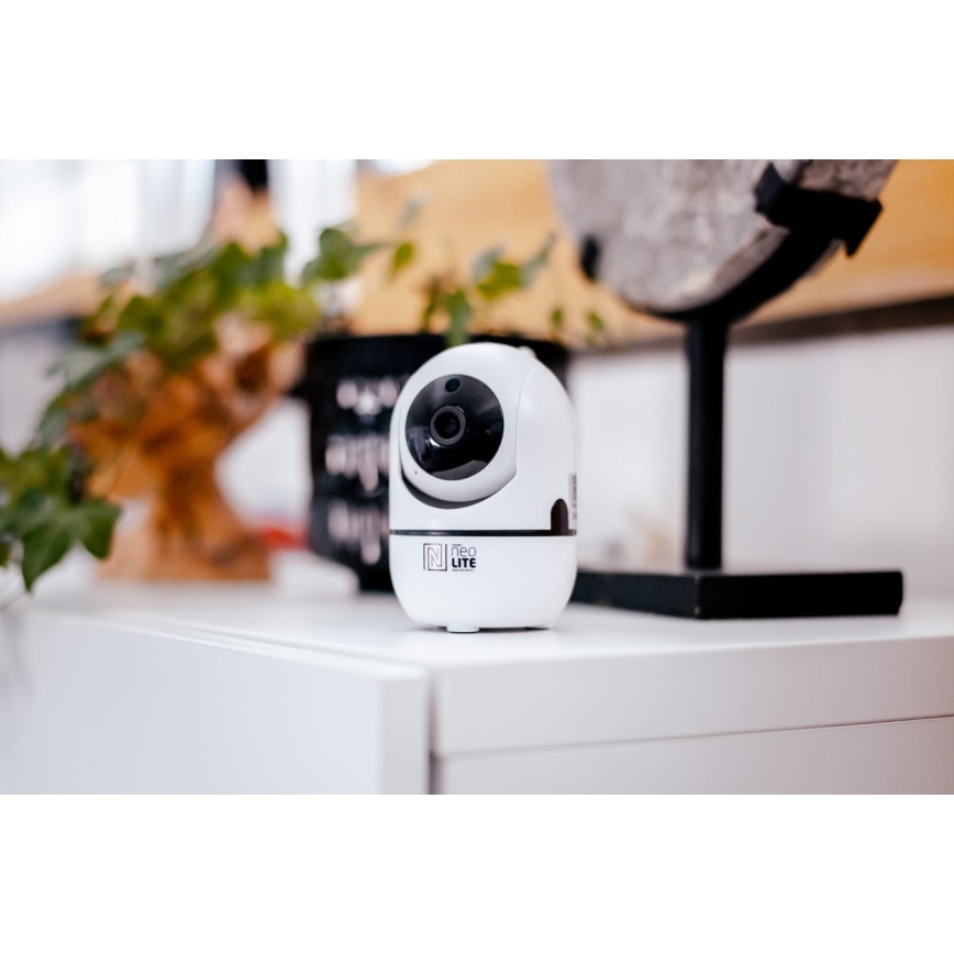 Immax 07701L - Caméra d'intérieur VALL-I NEO LITE Smart P/T HD 2MP 1080p, Wi-Fi Tuya