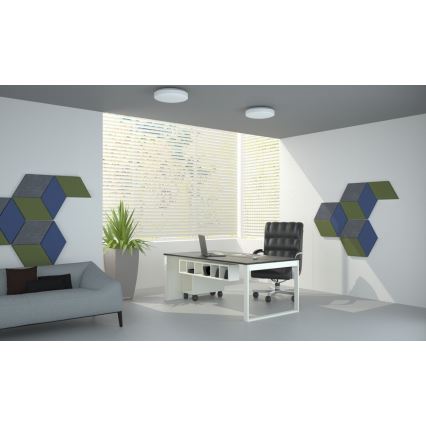 Plafonnier LED à intensité modulable avec télécommande LED/42W/230V 40 cm