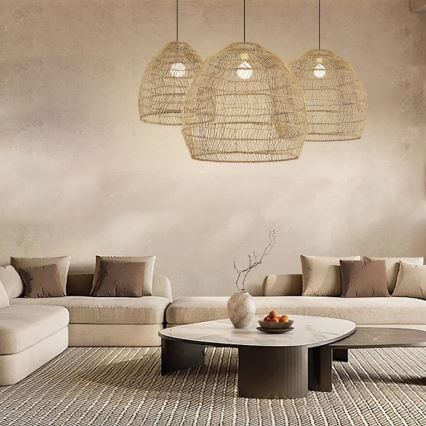 Suspension à câble BOHO DELICADO 1xE27/40W/230V, diamètre 60 cm