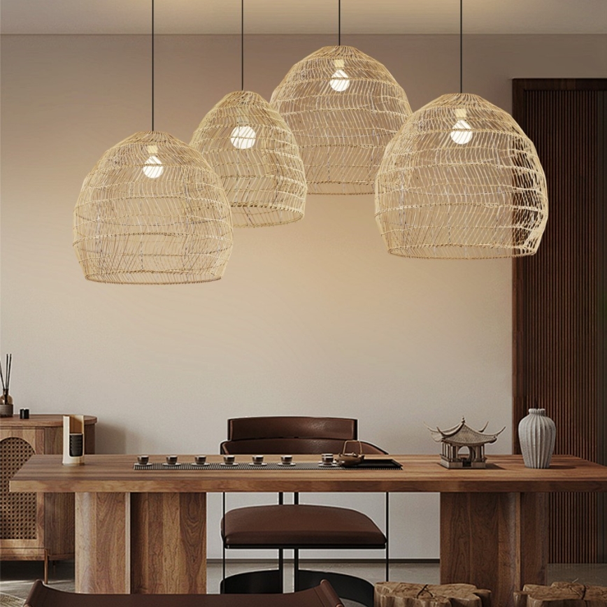 Suspension à câble BOHO DELICADO 1xE27/40W/230V, diamètre 60 cm