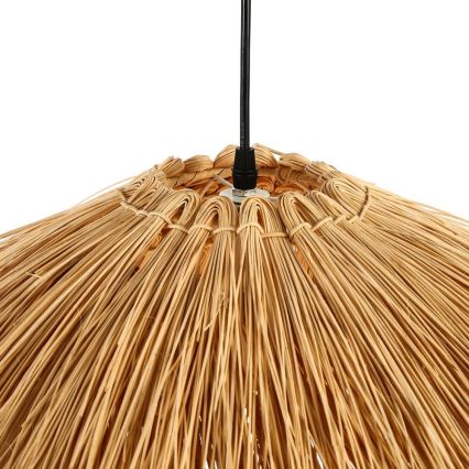 Suspension filaire NATURALEZA 1xE27/40W/230V d. 55 cm rotin