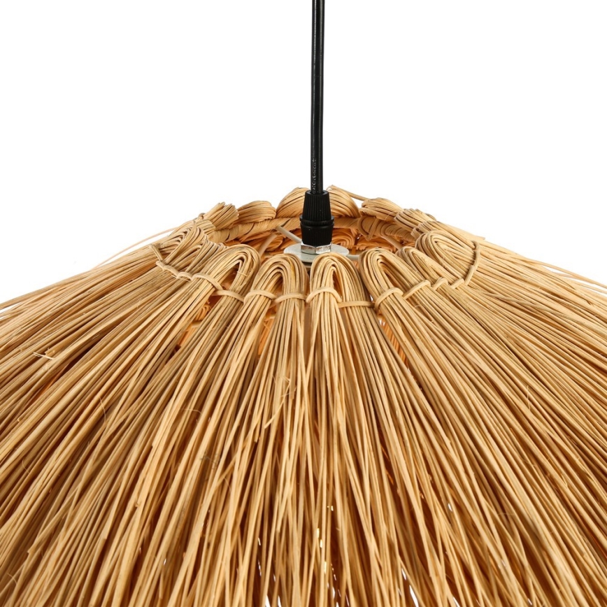 Suspension filaire NATURALEZA 1xE27/40W/230V d. 55 cm rotin