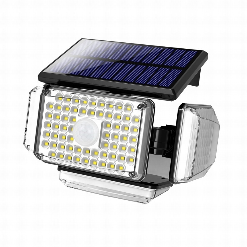 Luminaire solaire avec détecteur LED/5W/5,5V IP65