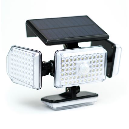 Luminaire solaire avec détecteur LED/5W/5,5V IP65