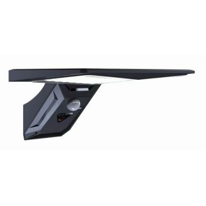 Applique murale solaire avec détecteur LED/2,6W/5,5V IP65 1800 mAh noir
