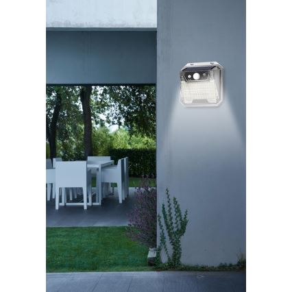 Applique murale solaire avec détecteur LED/3W/5,5V IP65 1200 mAh