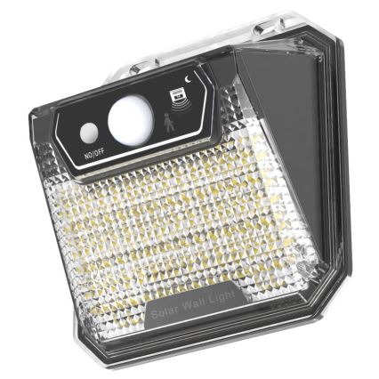 Applique murale solaire avec détecteur LED/3W/5,5V IP65 1200 mAh
