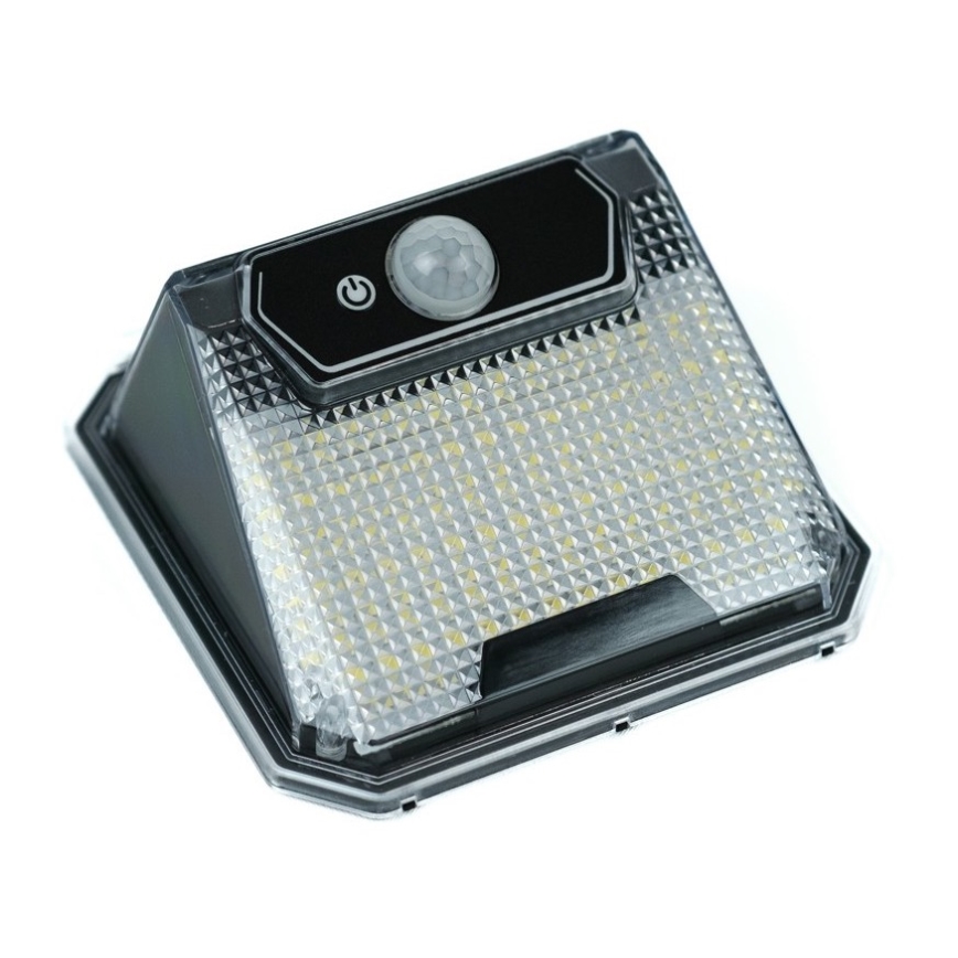 Applique murale solaire avec détecteur LED/3W/5,5V IP65 1200 mAh