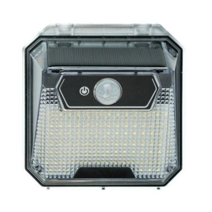 Applique murale solaire avec détecteur LED/3W/5,5V IP65 1200 mAh