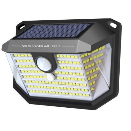 Luminaire solaire avec détecteur LED/4W/5,5V IP65