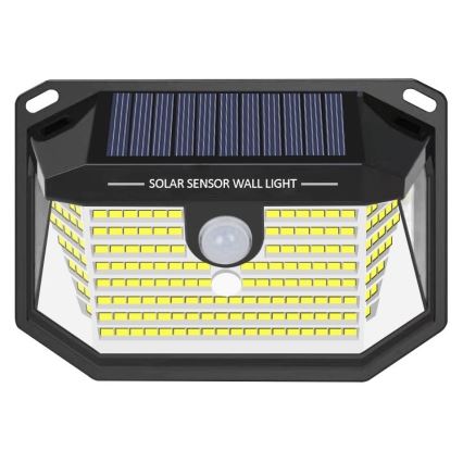 Luminaire solaire avec détecteur LED/4W/5,5V IP65