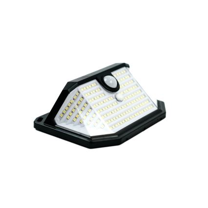 Luminaire solaire avec détecteur LED/4W/5,5V IP65