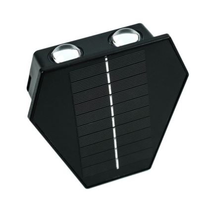 Applique murale solaire avec détecteur LED/2W/5V IP54 1300 mAh