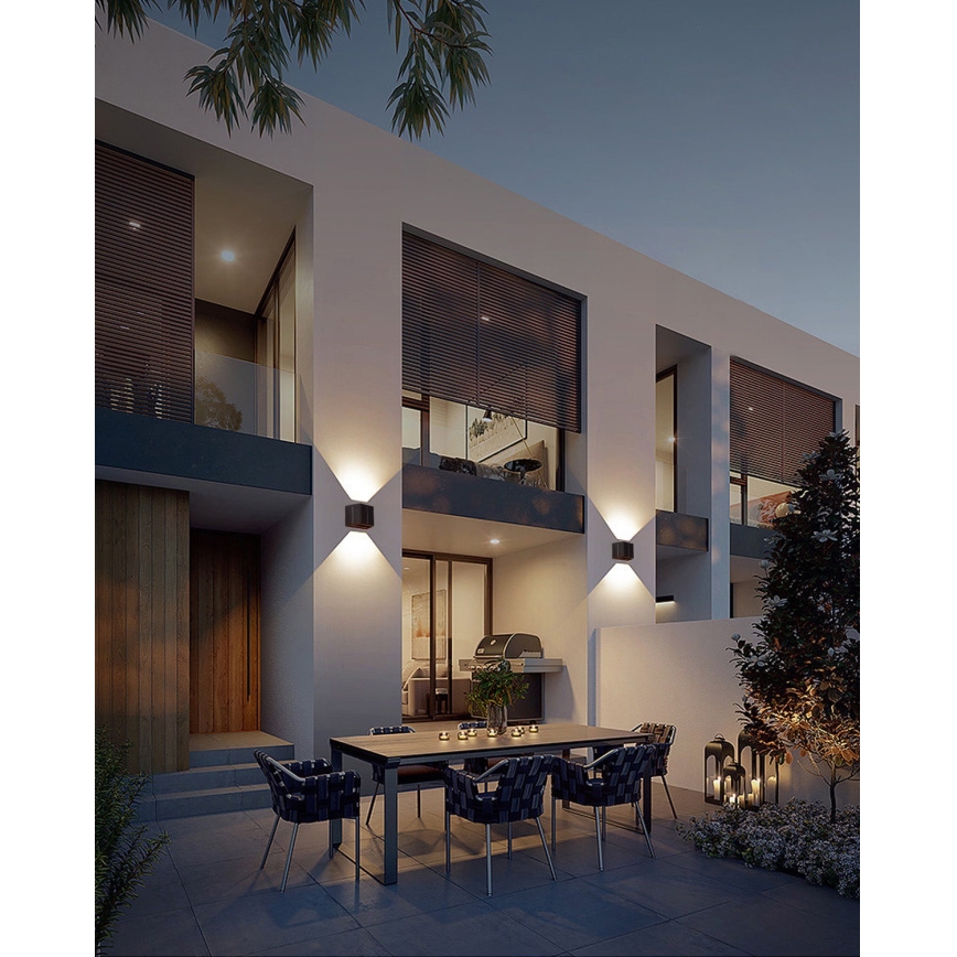 Applique murale solaire avec détecteur LED/2W/5V IP54 1300 mAh