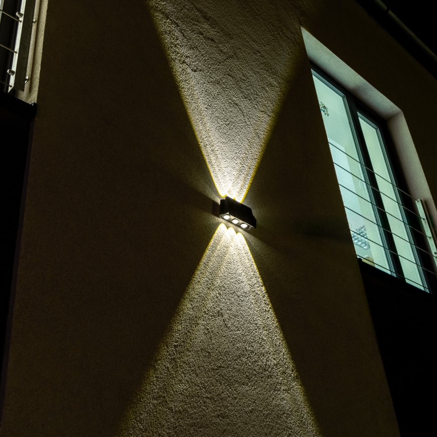 Luminaire solaire avec détecteur LED/2W/5V IP54