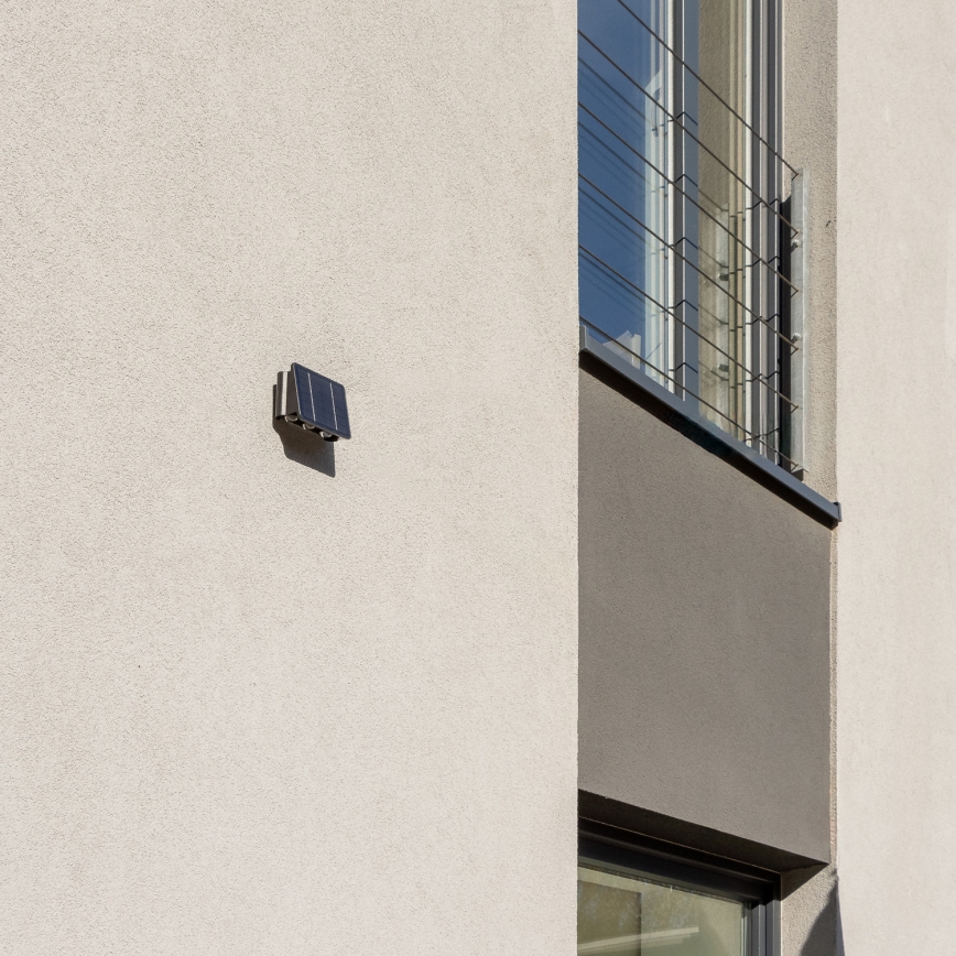 Luminaire solaire avec détecteur LED/2W/5V IP54