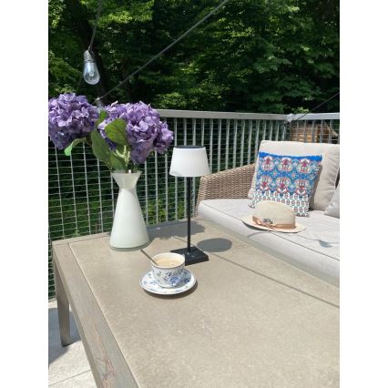 Lampe solaire d'extérieur à intensité variable avec détecteur LED/4W/5V IP44 3600 mAh