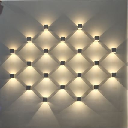 Immax 08510L - Applique murale extérieure DICE LED/6W/230V 3000K IP65