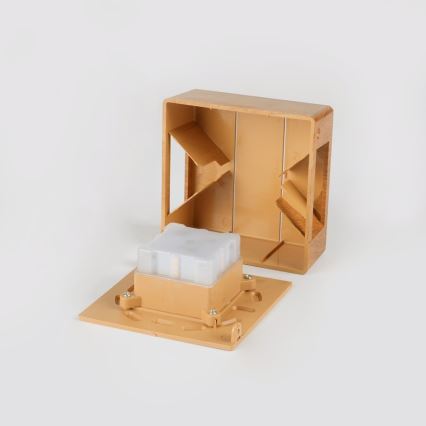 LED Applique murale extérieure LUXLINE LED/6W/230V 3000K IP54 chêne