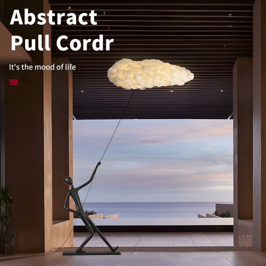 Lampadaire SILUETTE 6xE27/40W/230V 180 cm Dream Reach