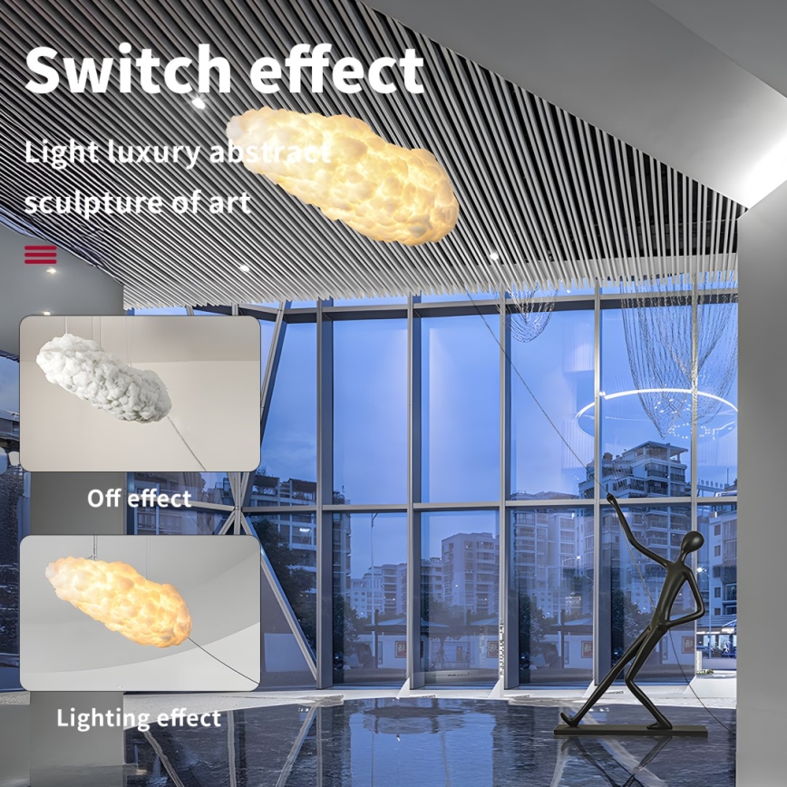 Lampadaire SILUETTE 6xE27/40W/230V 180 cm Dream Reach