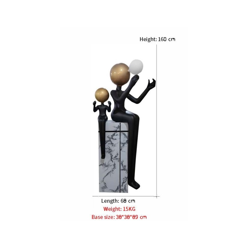 Lampadaire SILUETTE 1xE27/40W/230V 160 cm Aura