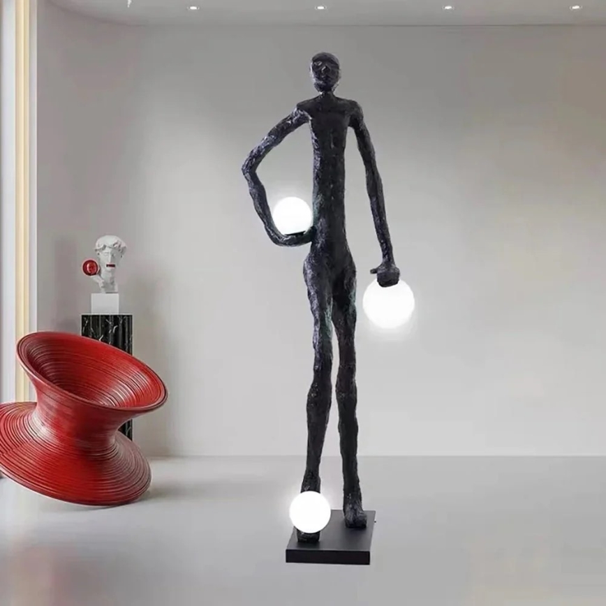 Lampadaire SILUETTE 3xE27/60W/230V 185 cm Aura