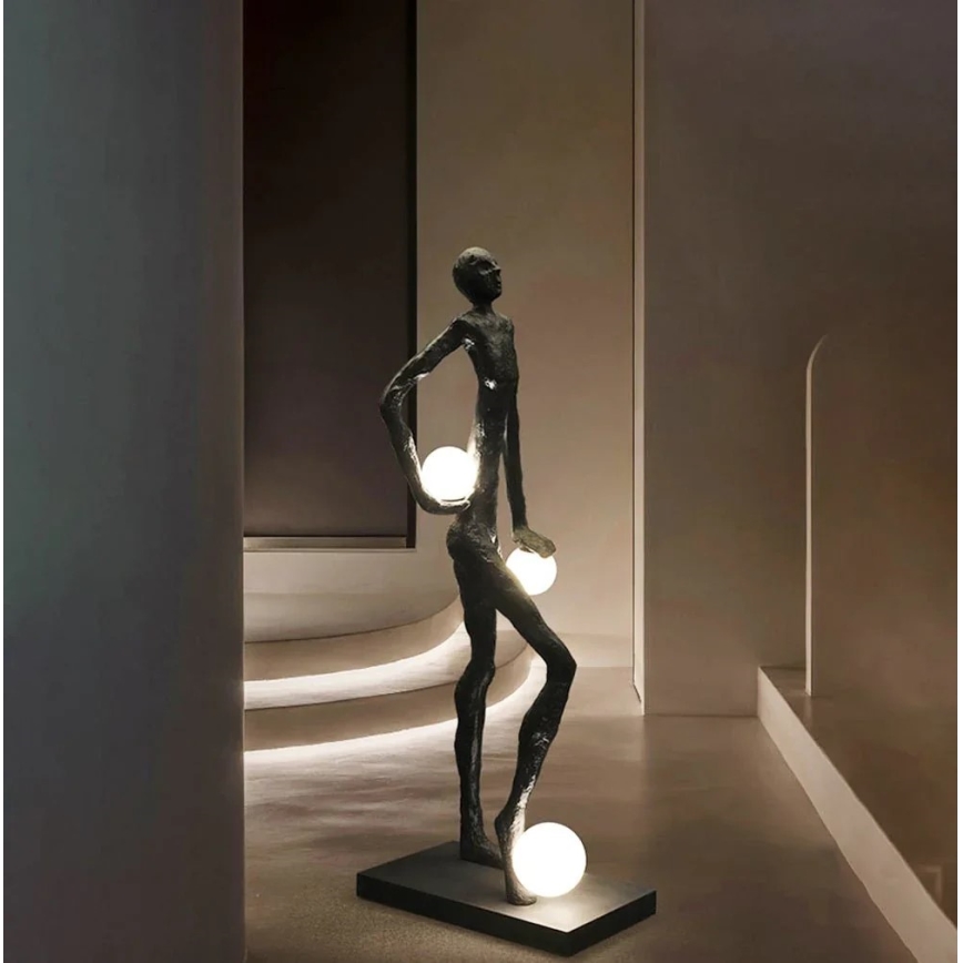 Lampadaire SILUETTE 3xE27/60W/230V 185 cm Aura