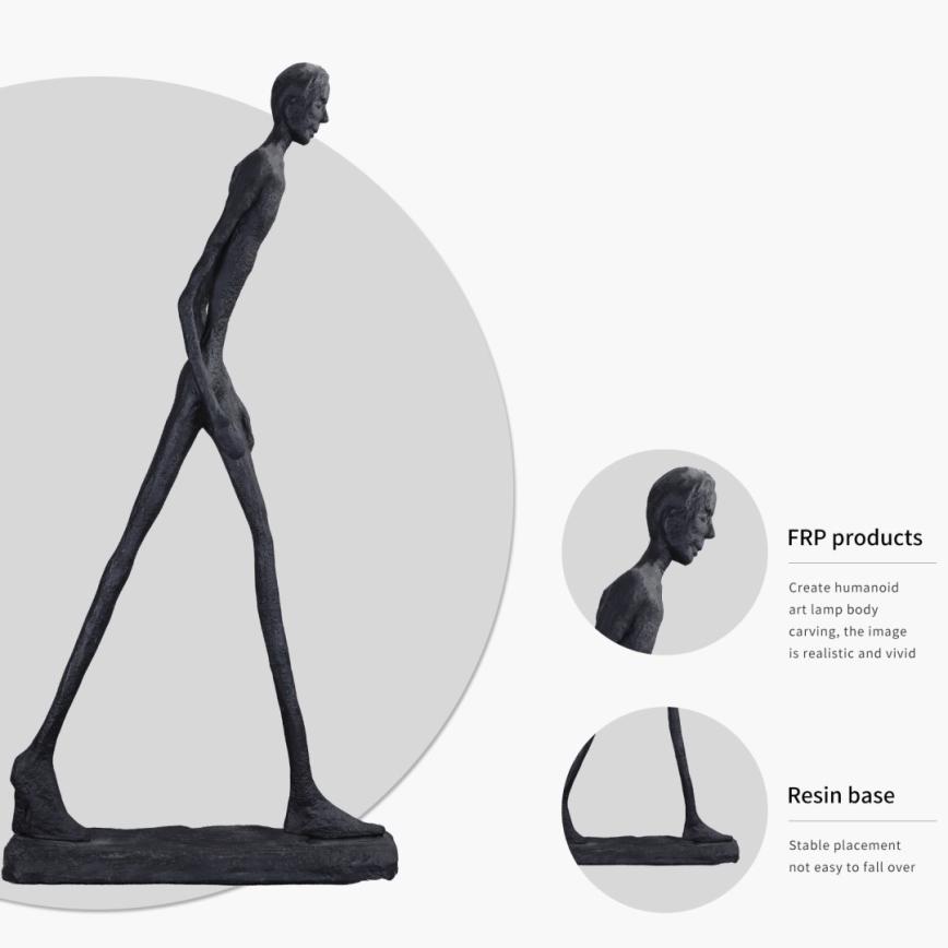 Sculpture décorative SILUETTE 210 cm humaine