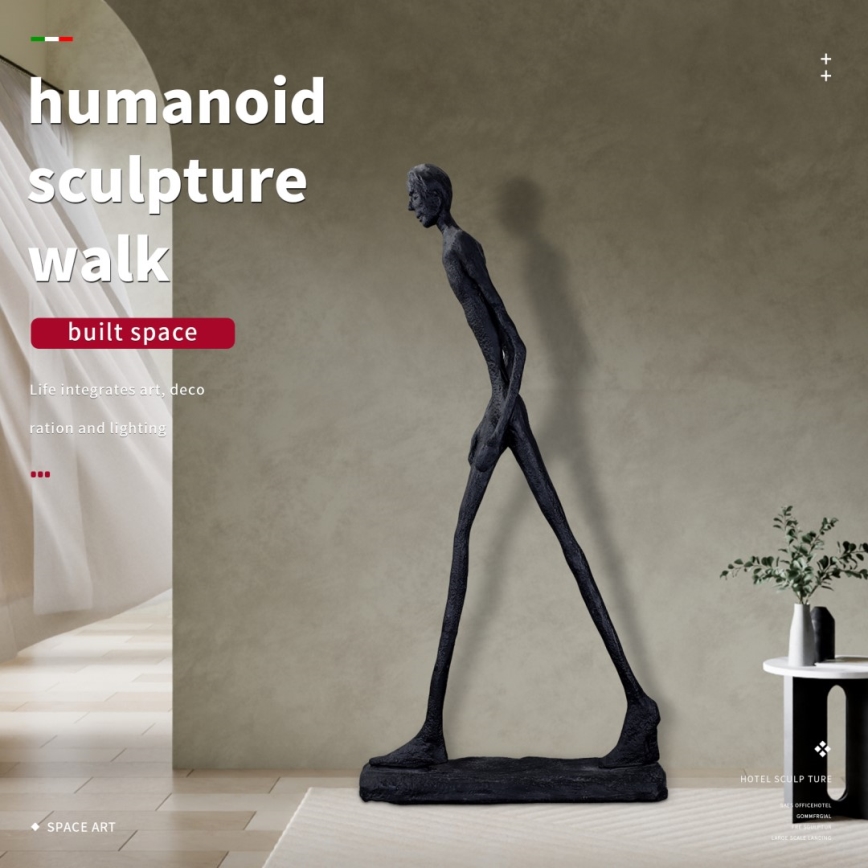 Sculpture décorative SILUETTE 210 cm humaine