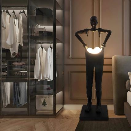 Lampadaire SILUETTE 4xG9/10W/230V 185 cm Human Houdini