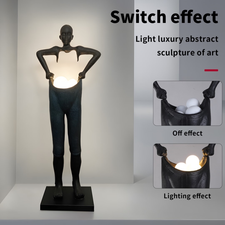 Lampadaire SILUETTE 4xG9/10W/230V 185 cm Human Houdini