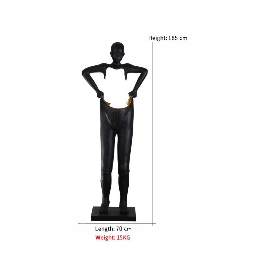Lampadaire SILUETTE 4xG9/10W/230V 185 cm Human Houdini