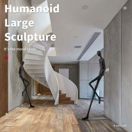 Sculpture décorative SILUETTE de 178 cm Human Relax