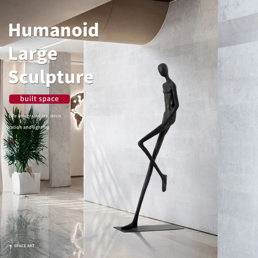 Sculpture décorative SILUETTE de 178 cm Human Relax