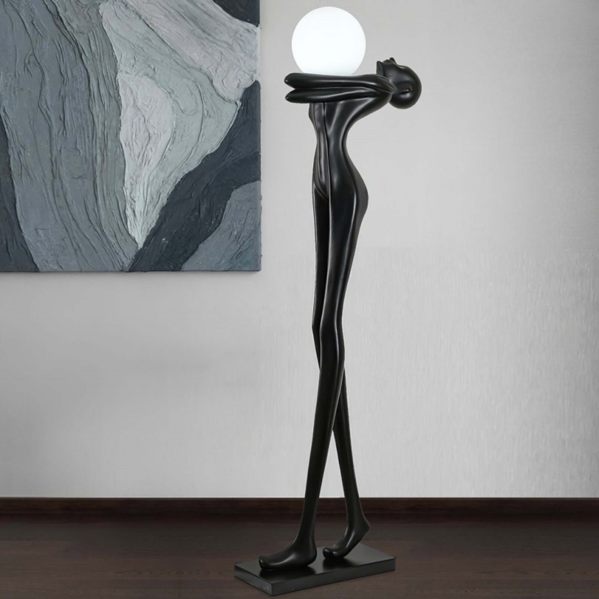 Lampadaire SILUETTE 1xE27/25W/230V 175 cm Human Woman