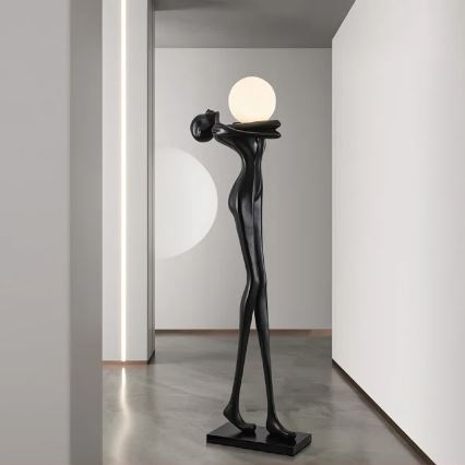 Lampadaire SILUETTE 1xE27/25W/230V 175 cm Human Woman