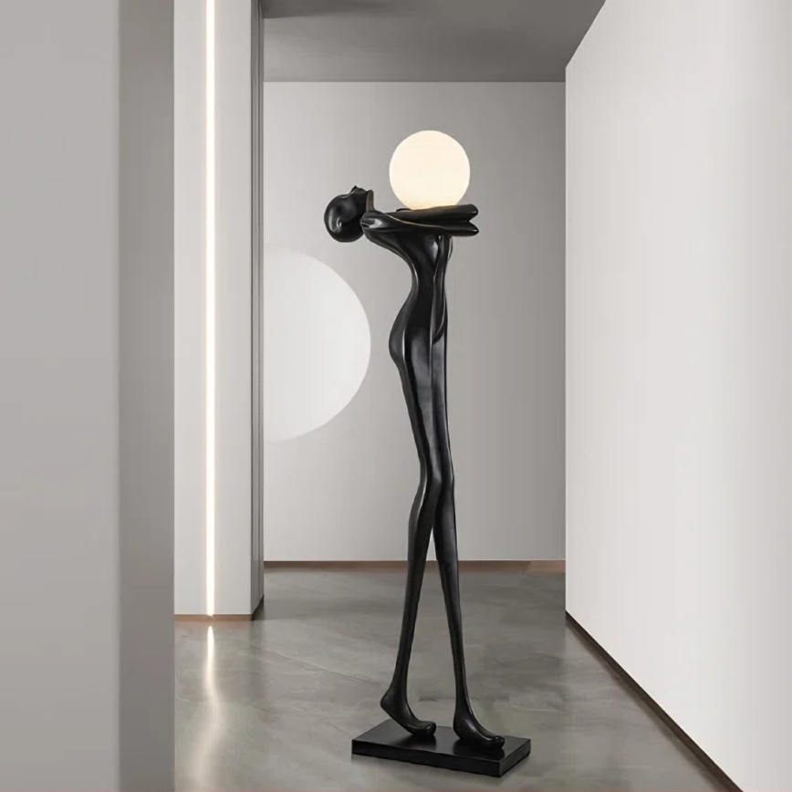 Lampadaire SILUETTE 1xE27/25W/230V 175 cm Human Woman