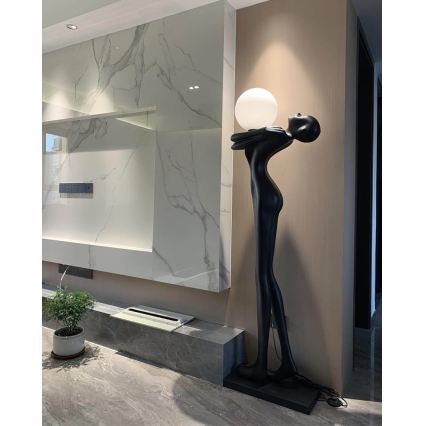 Lampadaire SILUETTE 1xE27/25W/230V 175 cm Human Woman