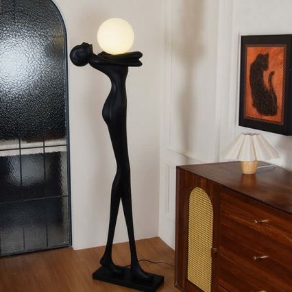 Lampadaire SILUETTE 1xE27/25W/230V 175 cm Human Woman