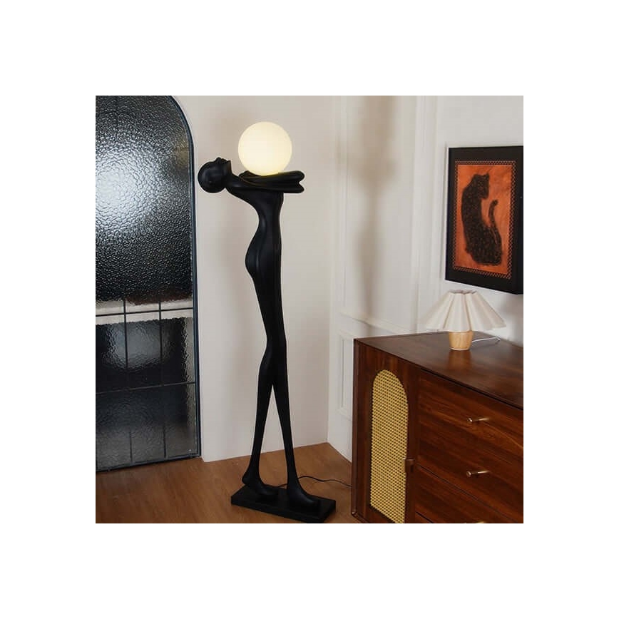 Lampadaire SILUETTE 1xE27/25W/230V 175 cm Human Woman